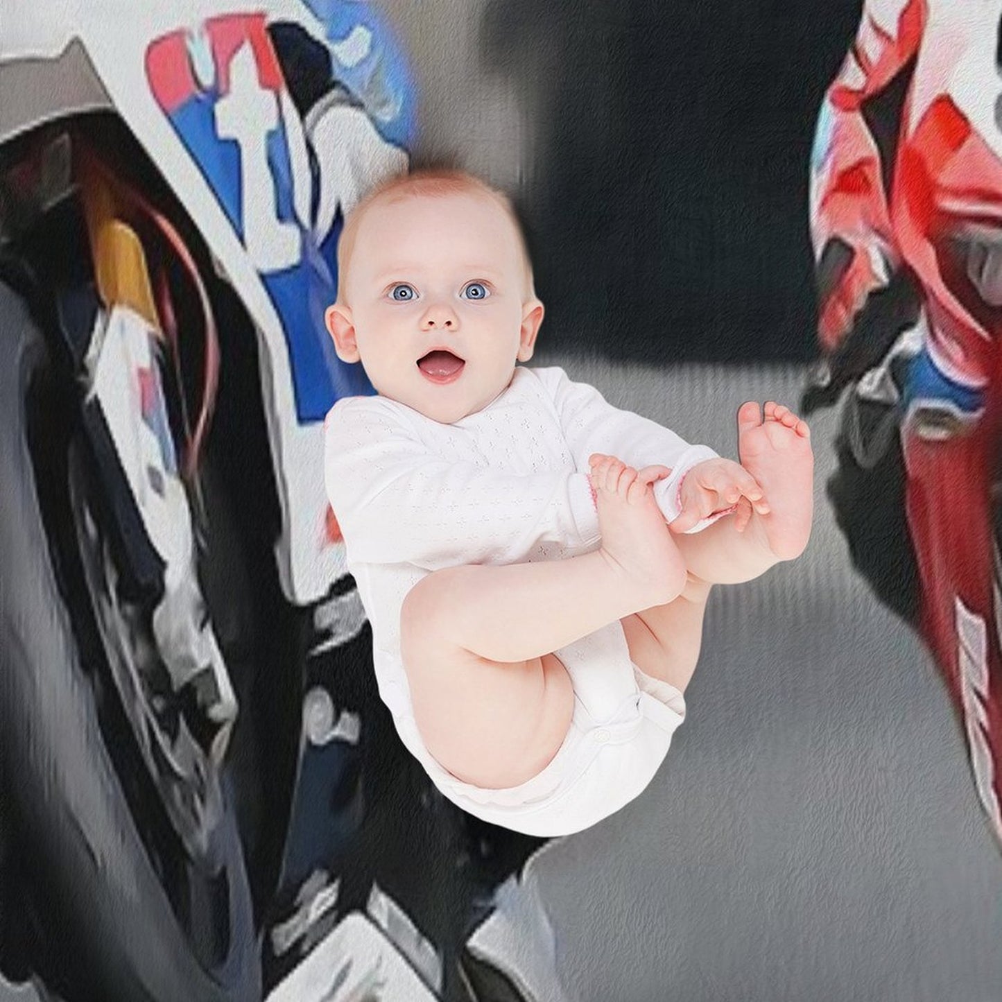 Isle of Man TT Intensity Throw Blanket