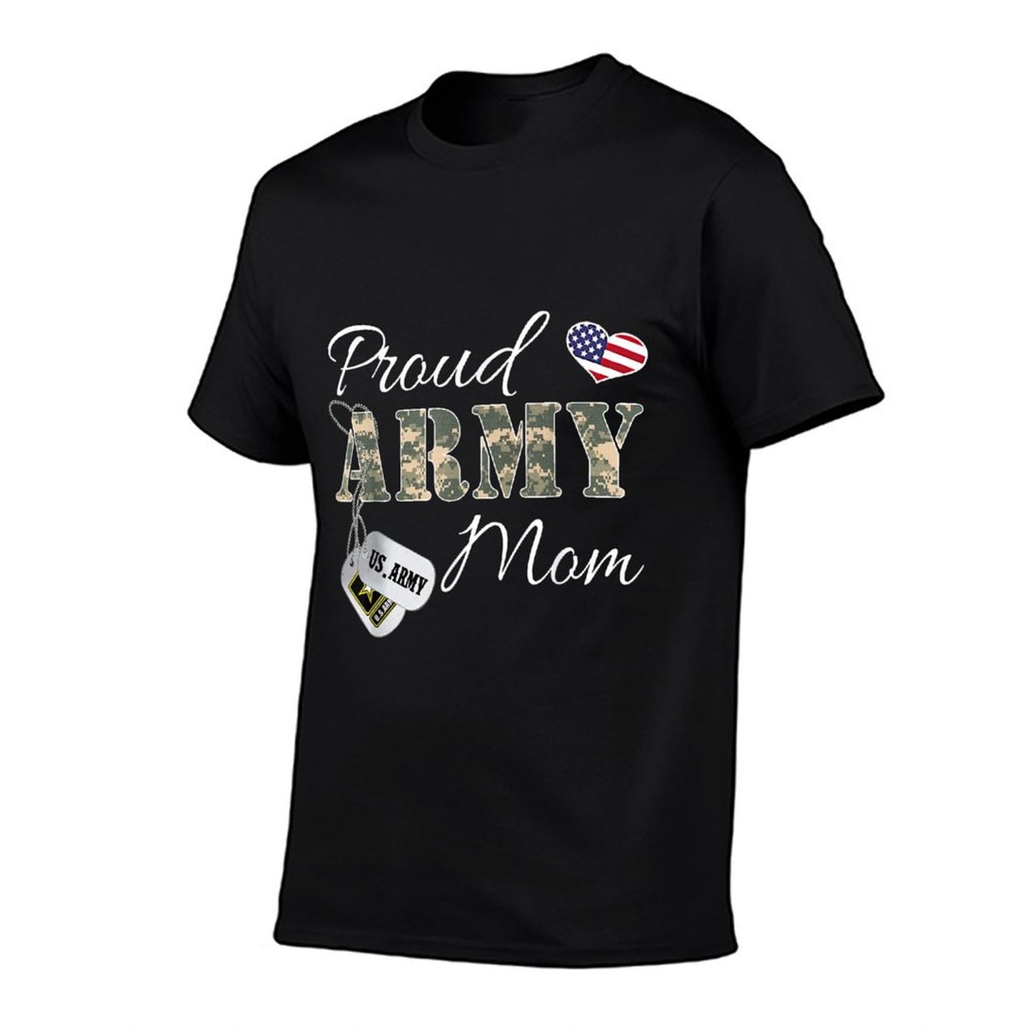 Proud Army Mom Army Graduation Gift Military Mom T-shirt T-Shirt