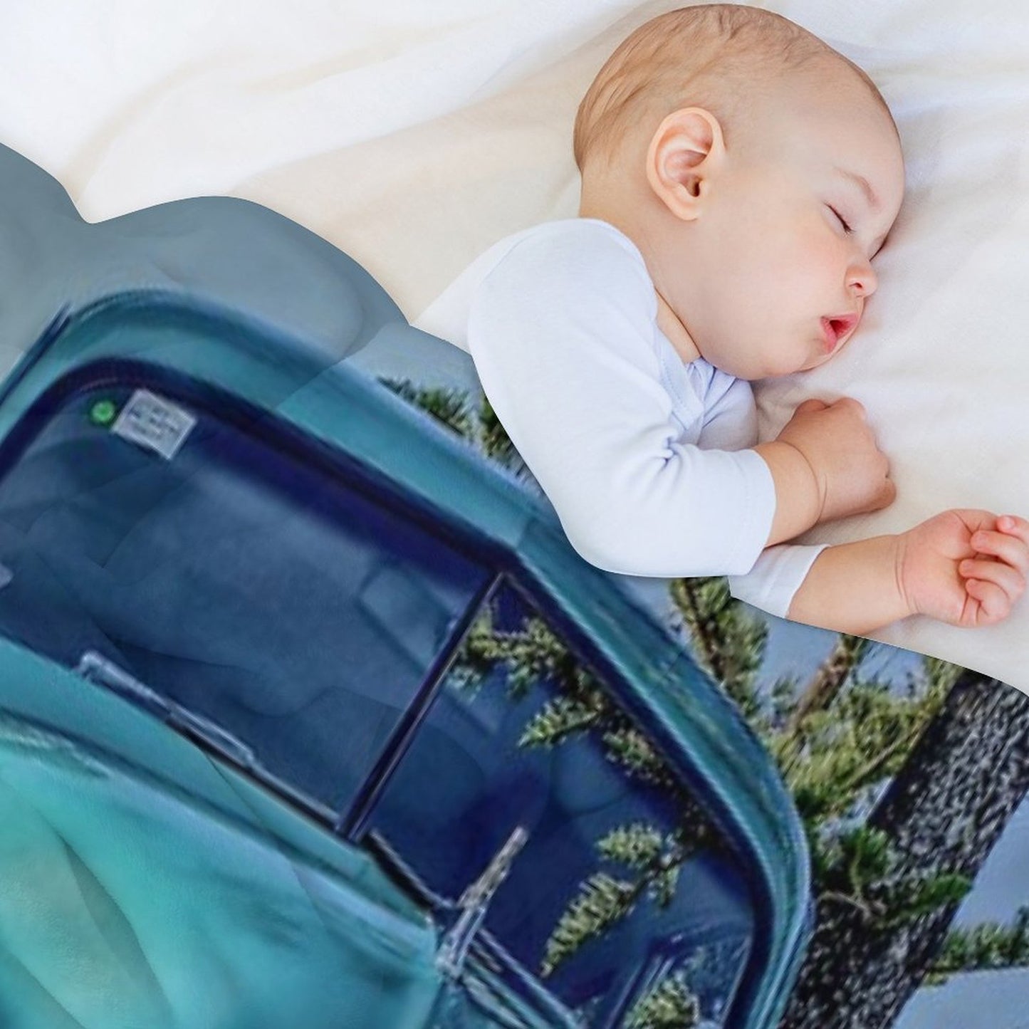 Modified FJ Holden at Wigley Reserve Throw Blanket