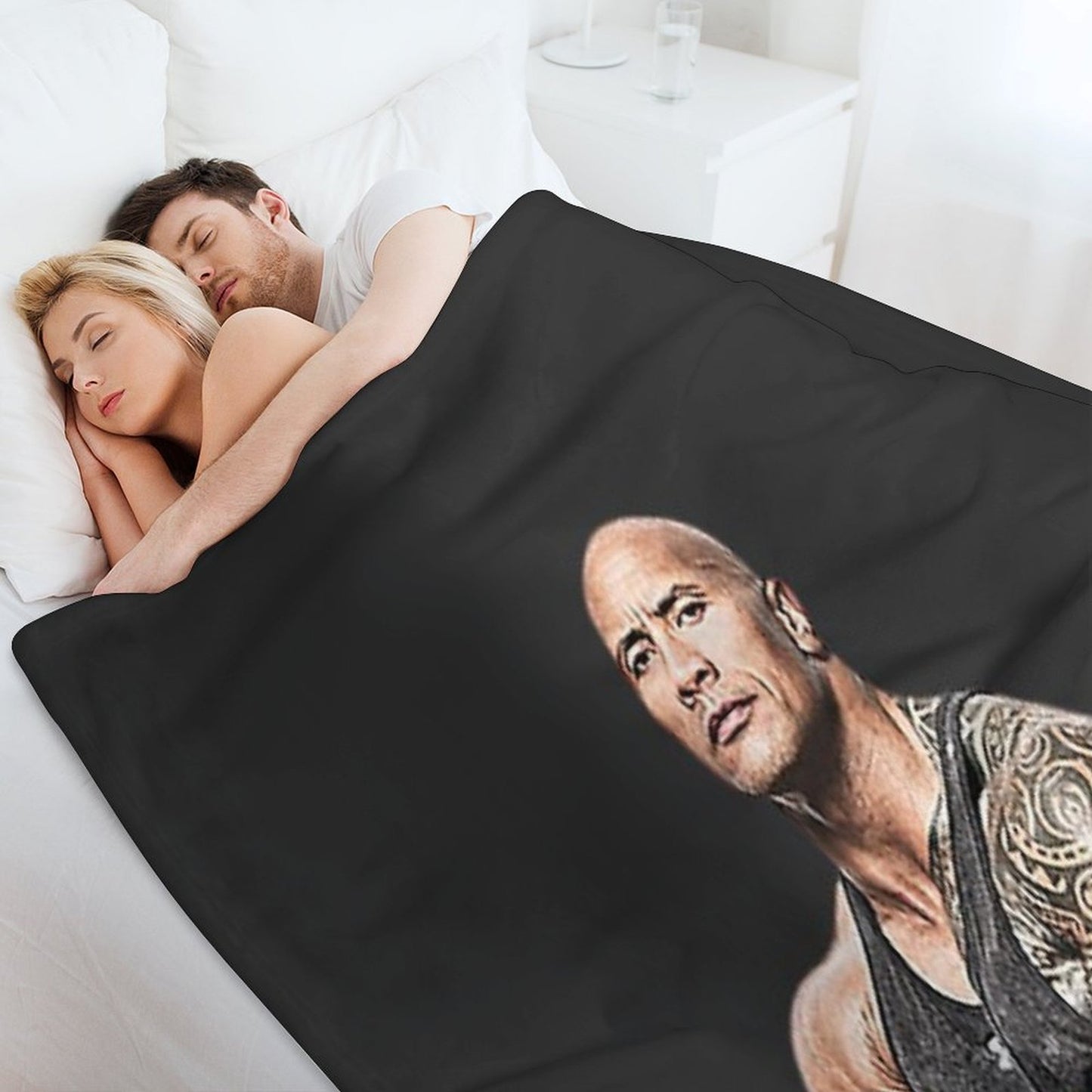 CAN YOU SMELL WHAT THE ROCK IS COOKING Throw Blanket