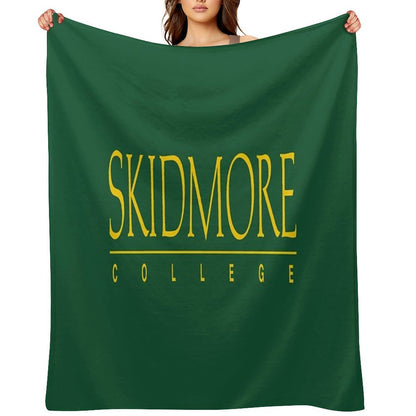 Skidmore College Throw Blanket