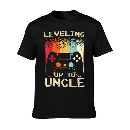 Best New Uncle For Men Boys Soon To Be Uncle Nephew Gamer T-Shirt