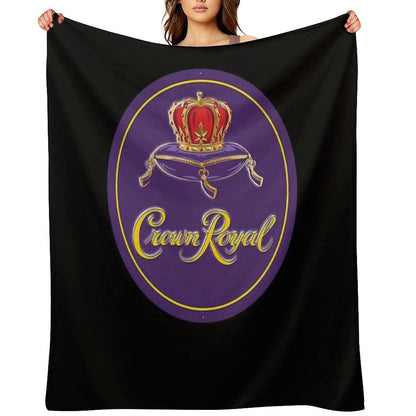Crown Royal Essential Logo Essential Throw Blanket