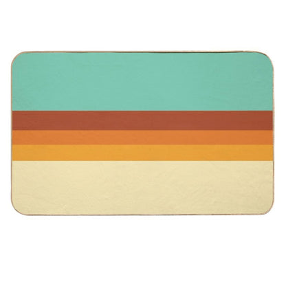 Retro Land  Easy To Clean Bath Mat