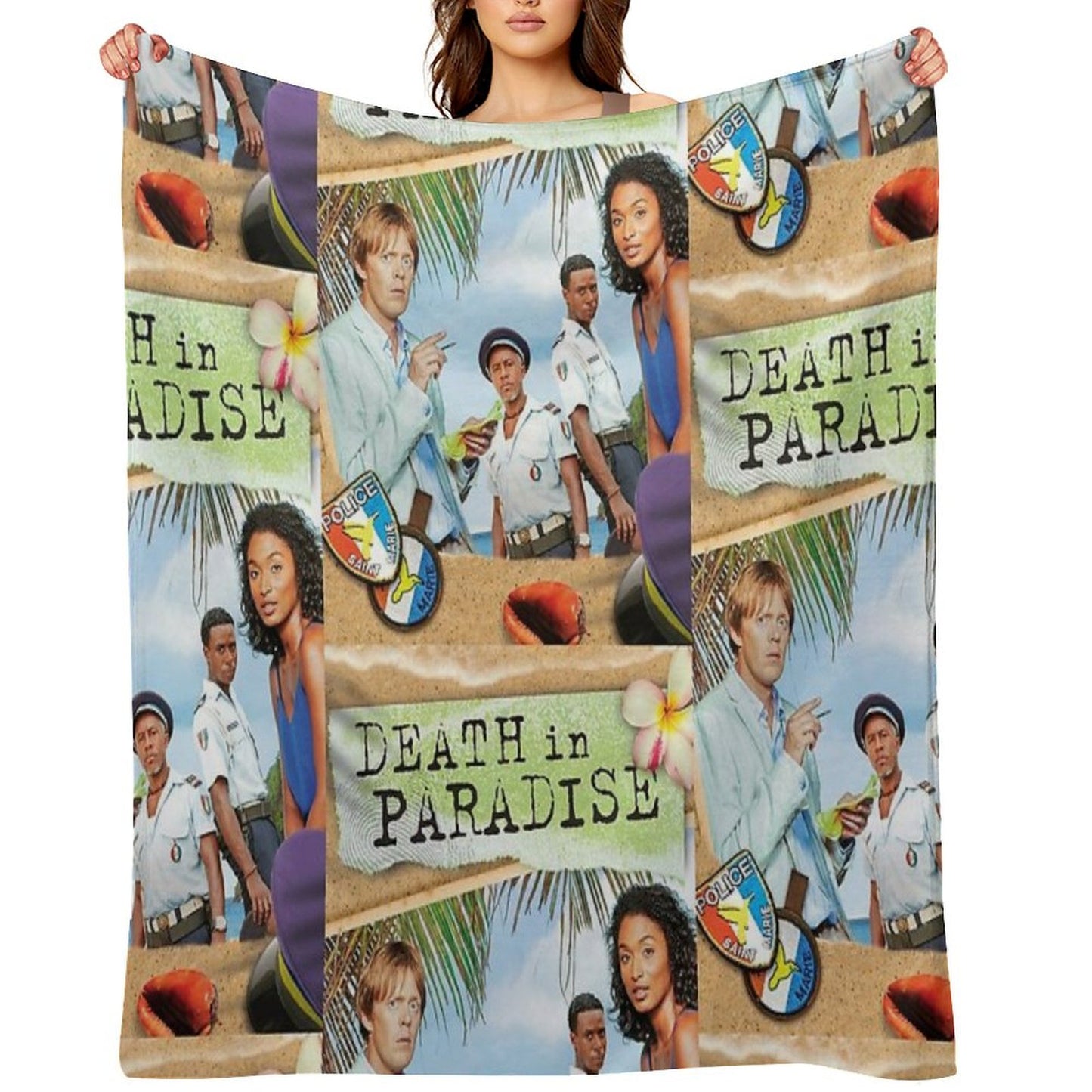 BBC Death in Paradise Throw Blanket
