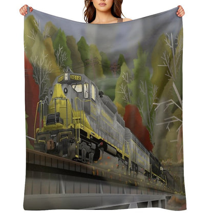 Appalachian Autumn Throw Blanket