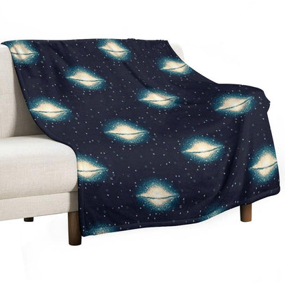 8bit Galaxy M104 Throw Blanket