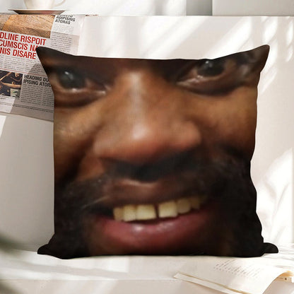 MC Ride Linen Throw Pillow Cover