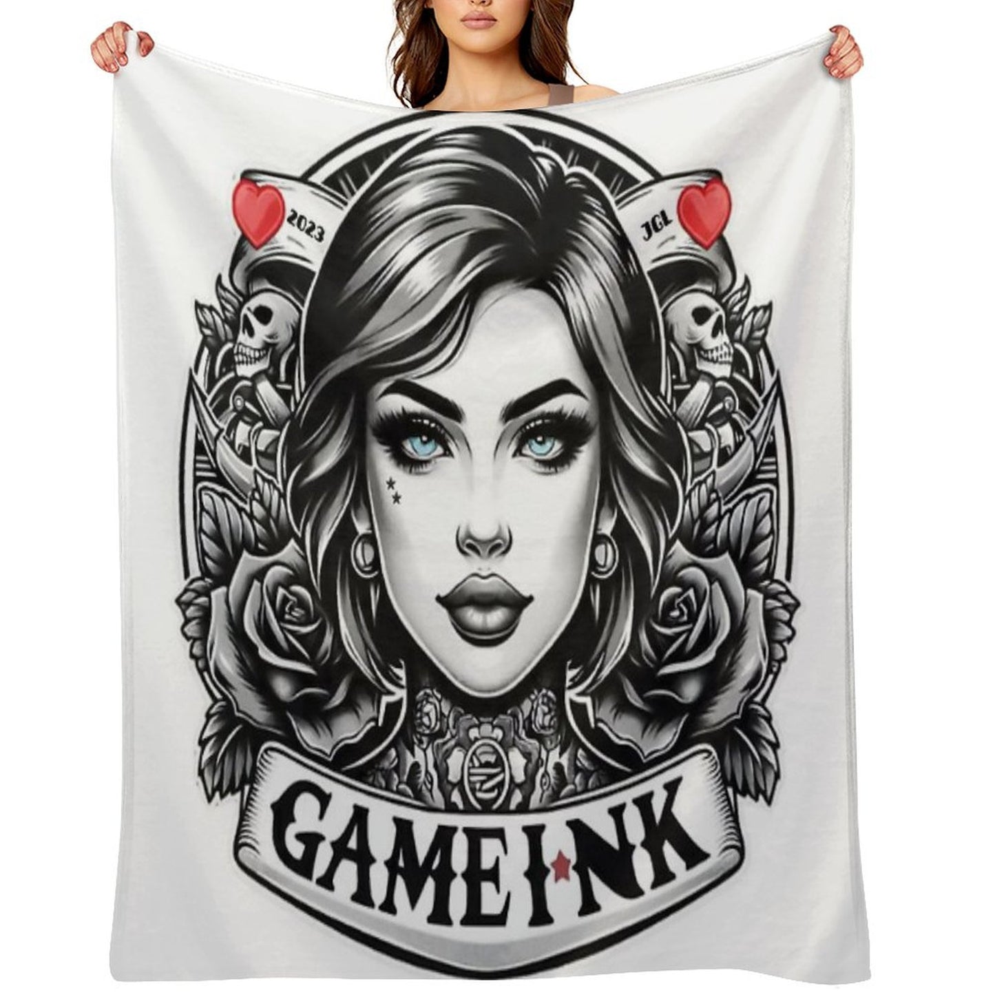 Gameink Throw Blanket
