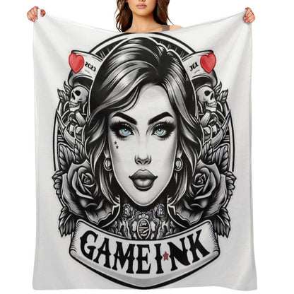 Gameink Throw Blanket