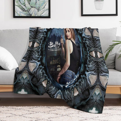 Buffy The Vampire Slayer Throw Blanket