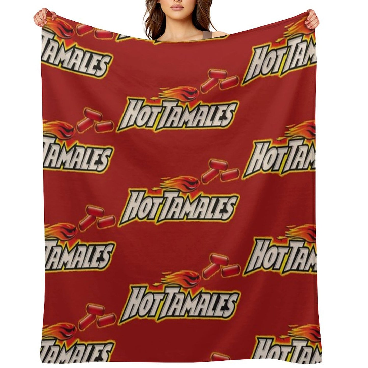 Hot Tamales Throw Blanket