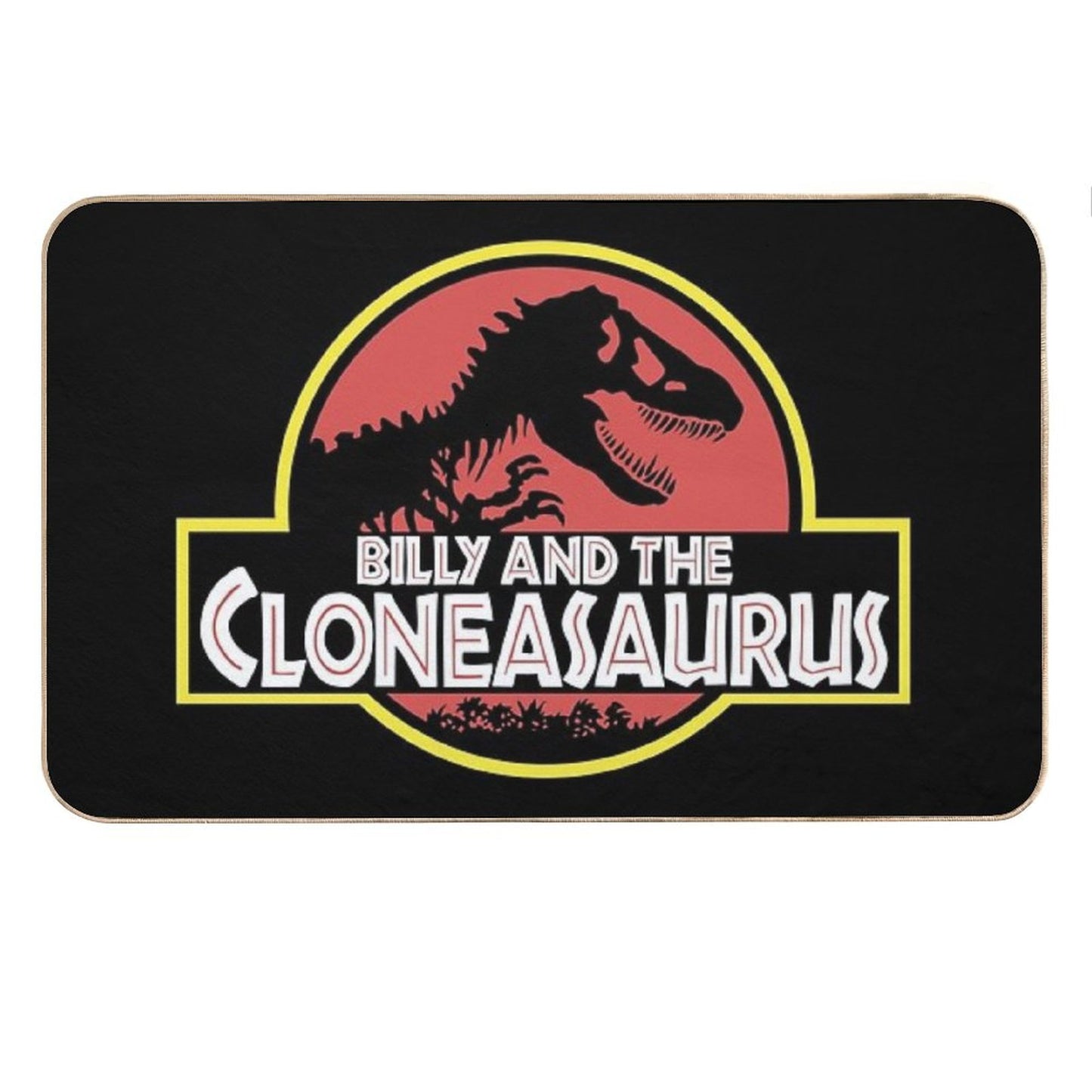 Billy And The Cloneasaurus Bath Mat