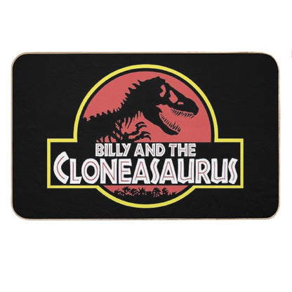 Billy And The Cloneasaurus Bath Mat