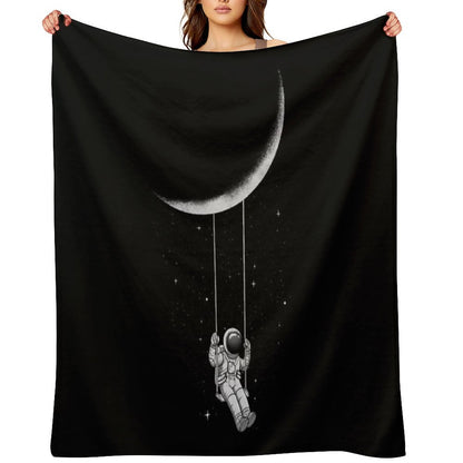 Moon Swing Throw Blanket