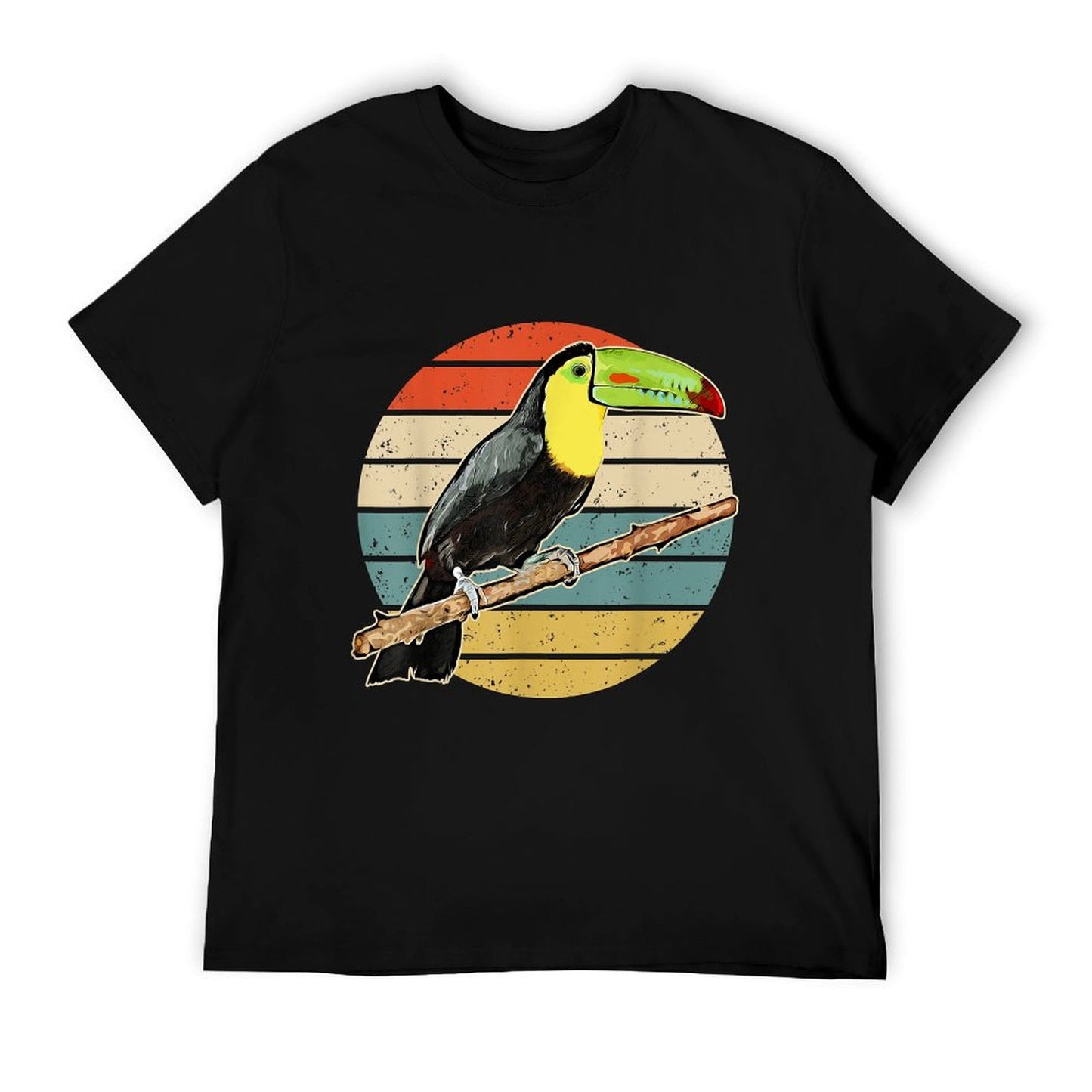 Retro Toucan Vintage Distressed Style Toucan T-Shirt