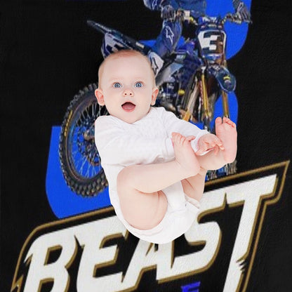 Eli Tomac ET3 Throw Blanket