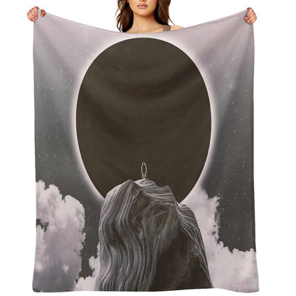Now More Than Ever BW Throw Blanket