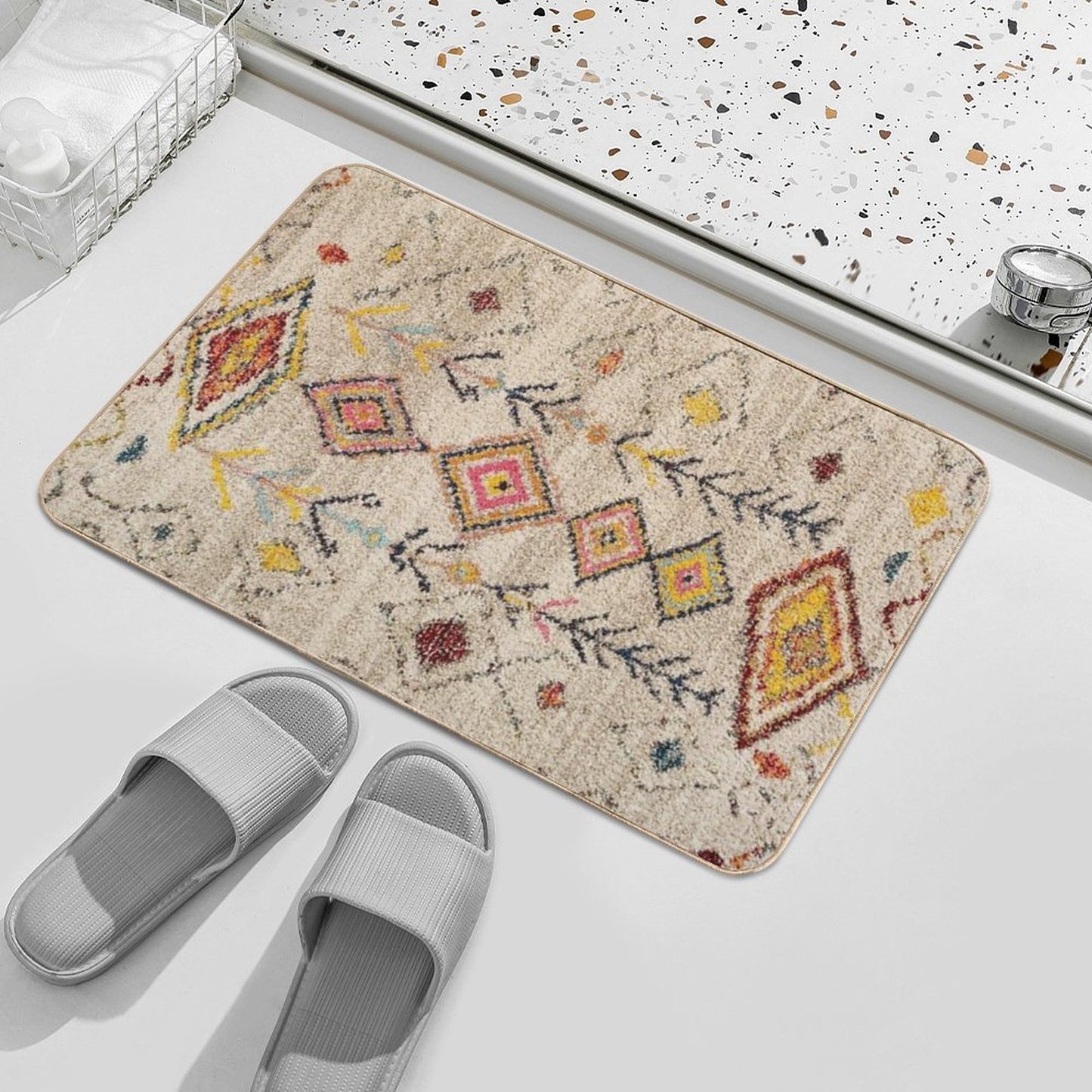 Heritage Moroccan Berber Style RUG Bath Mat