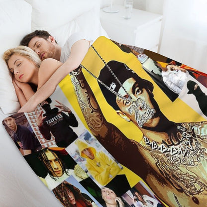 Central Cee Throw Blanket