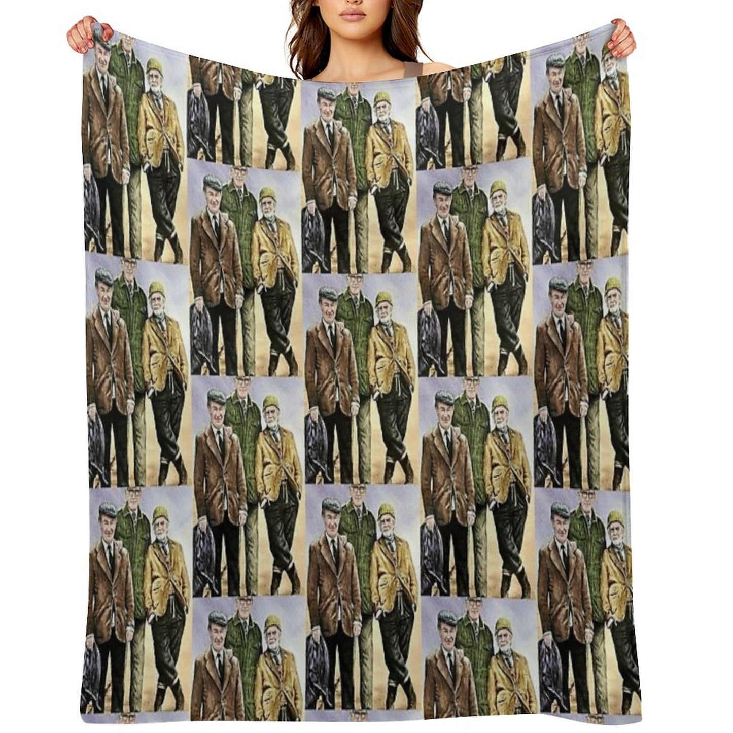 Last of The Summer Wine Throw Blanket