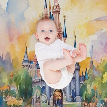 Happiest Place Throw Blanket