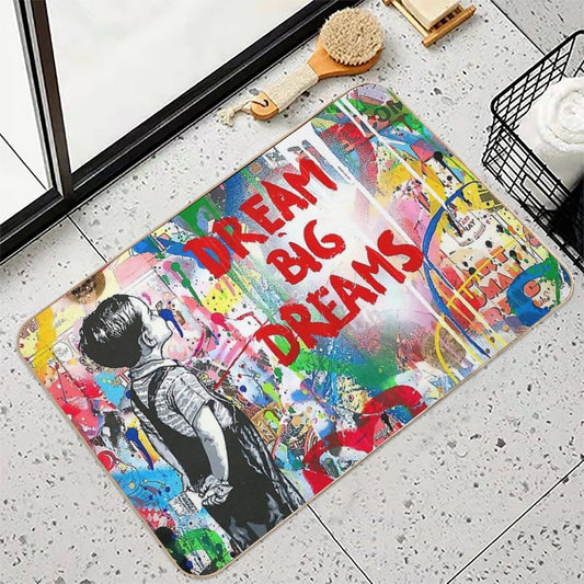 Banksy Bath Mat