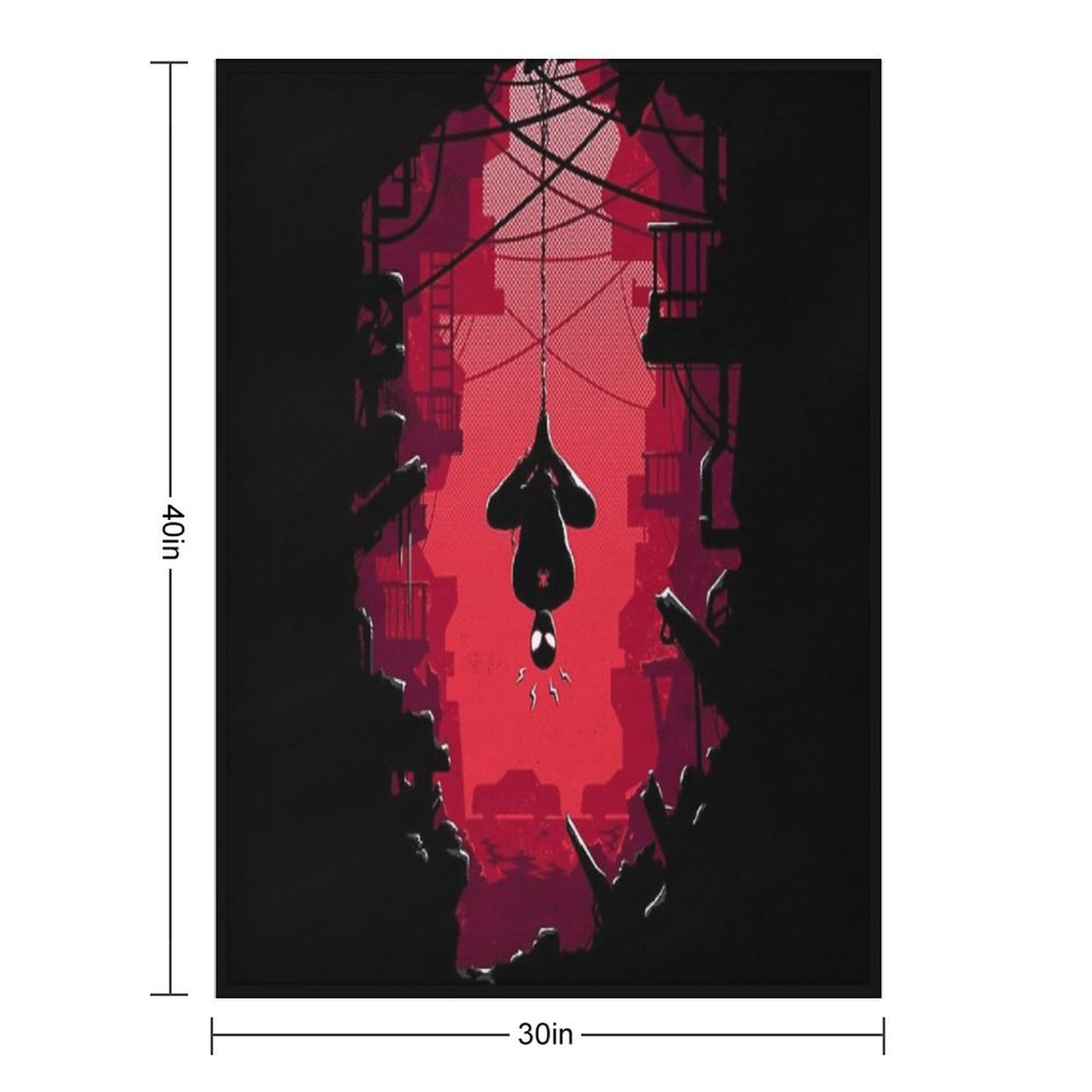 Friendly Neighborhood Throw Blanket