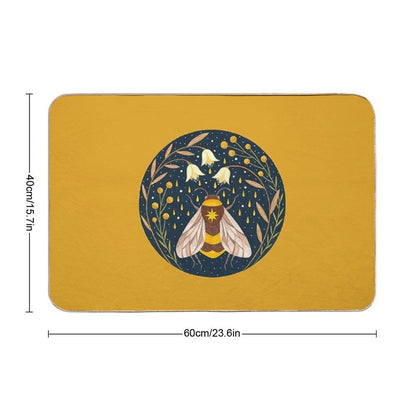 Harvester of Gold Bath Mat