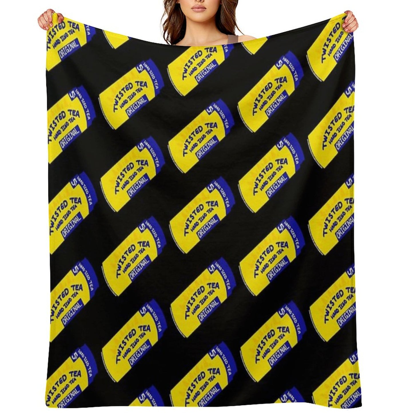 Twisted Tea Throw Blanket