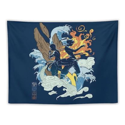 Two Avatars Tapestry