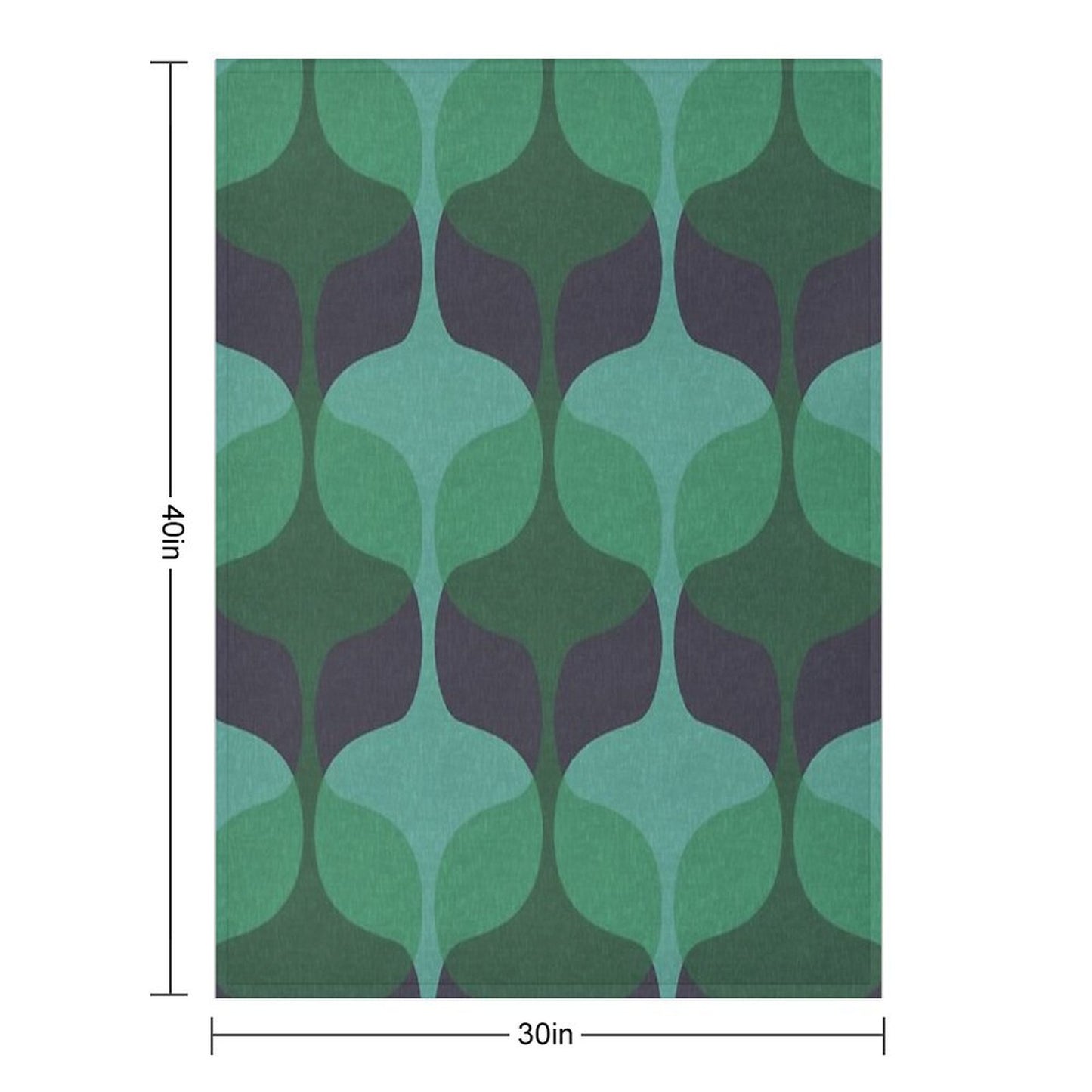 Hourglass Throw Blanket