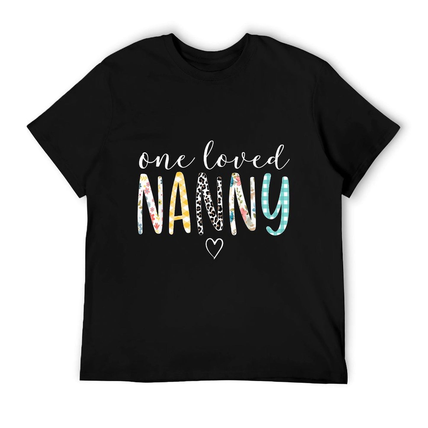 Nanny Gifts Women One Loved Nanny Mother&#39;s Day T-Shirt