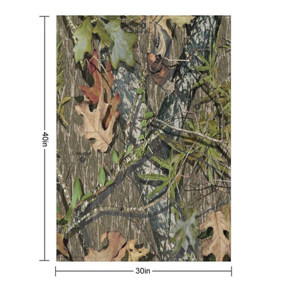 Mossy Oak Throw Blanket