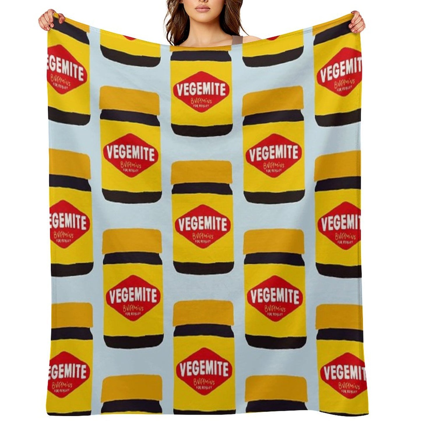 Vegemite Throw Blanket