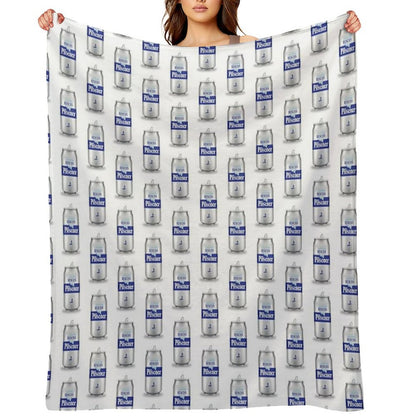 RESCHS PILSENER CAN Throw Blanket