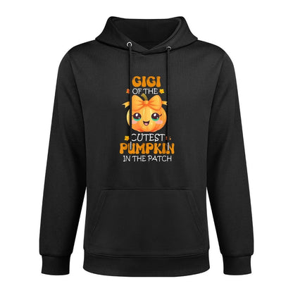 Gigi Of The Cutest Pumpkin In The Patch Halloween Breathable Fabric Hoodie