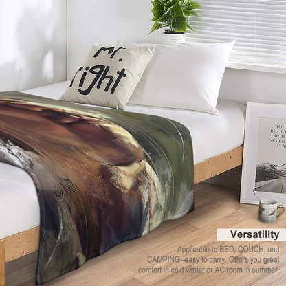 Happiness Does Not Wait Throw Blanket