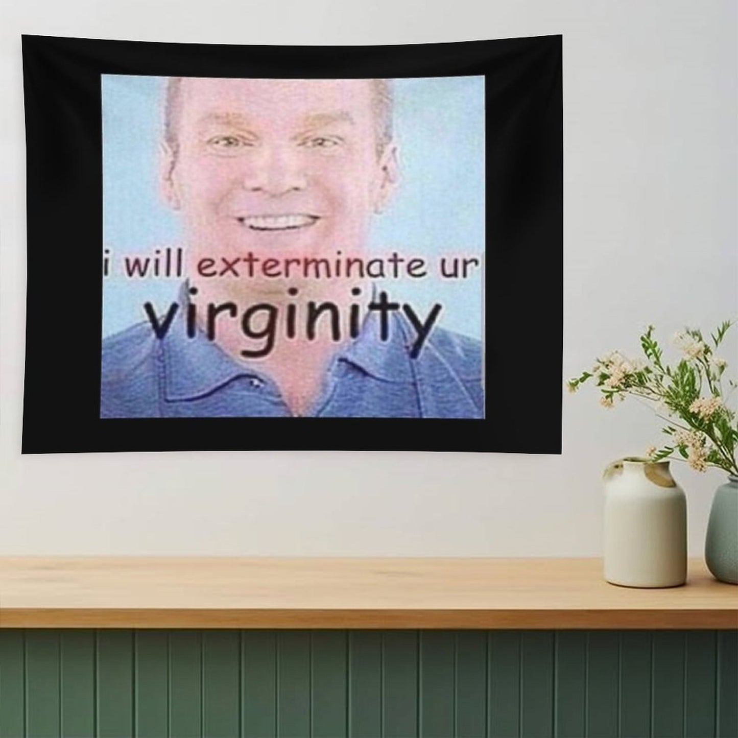 Bob Duncan Exterminate Virginity Tapestry