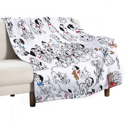 101 Dalmatians Throw Blanket
