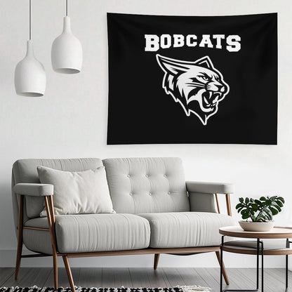 Bobcats Sports with Mascot Tapestry