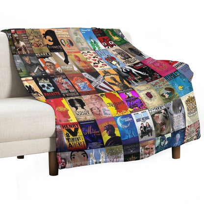 Shakespeare Plays Throw Blanket