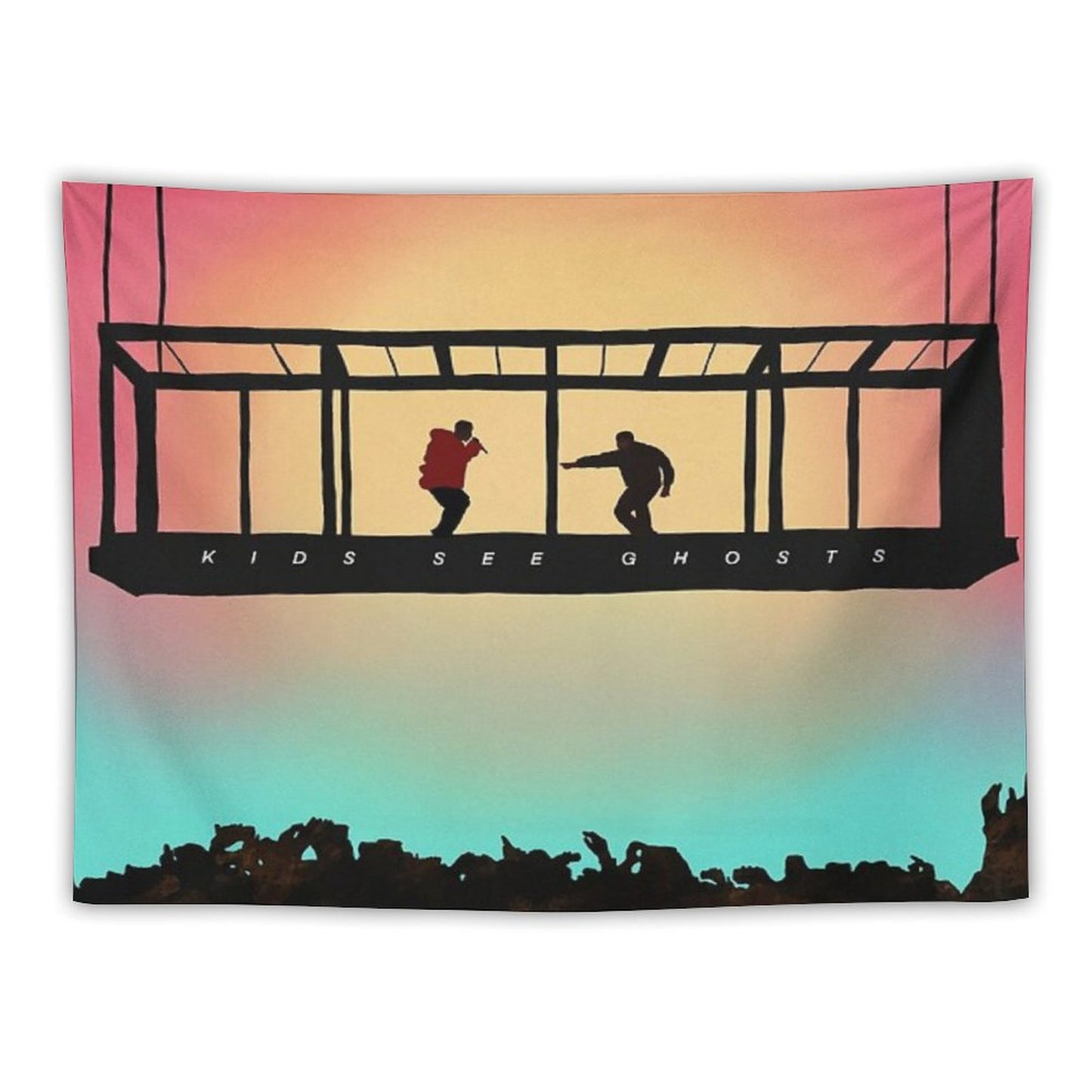 Kids See Ghosts Tapestry