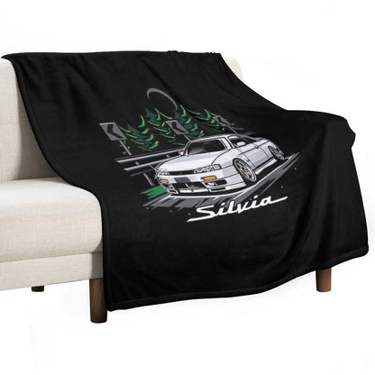 Silvia S14 Kouki Throw Blanket