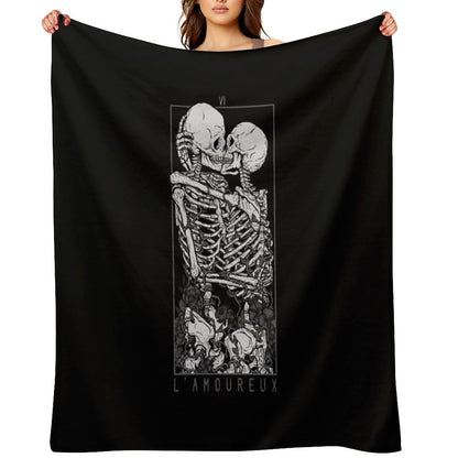 The Lovers Throw Blanket
