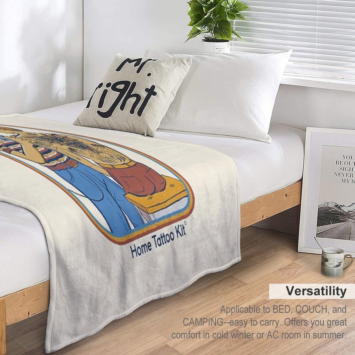 Rainy Day Fun Throw Blanket