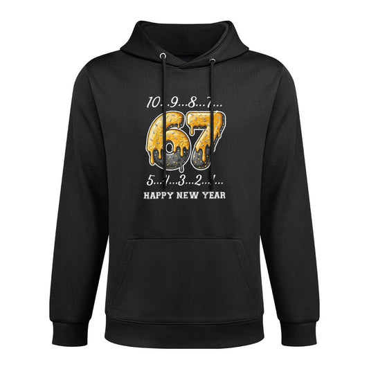 67 Happy New Year Six Seven Funny Countdown 2026 Brainrot Colorfast Hoodie