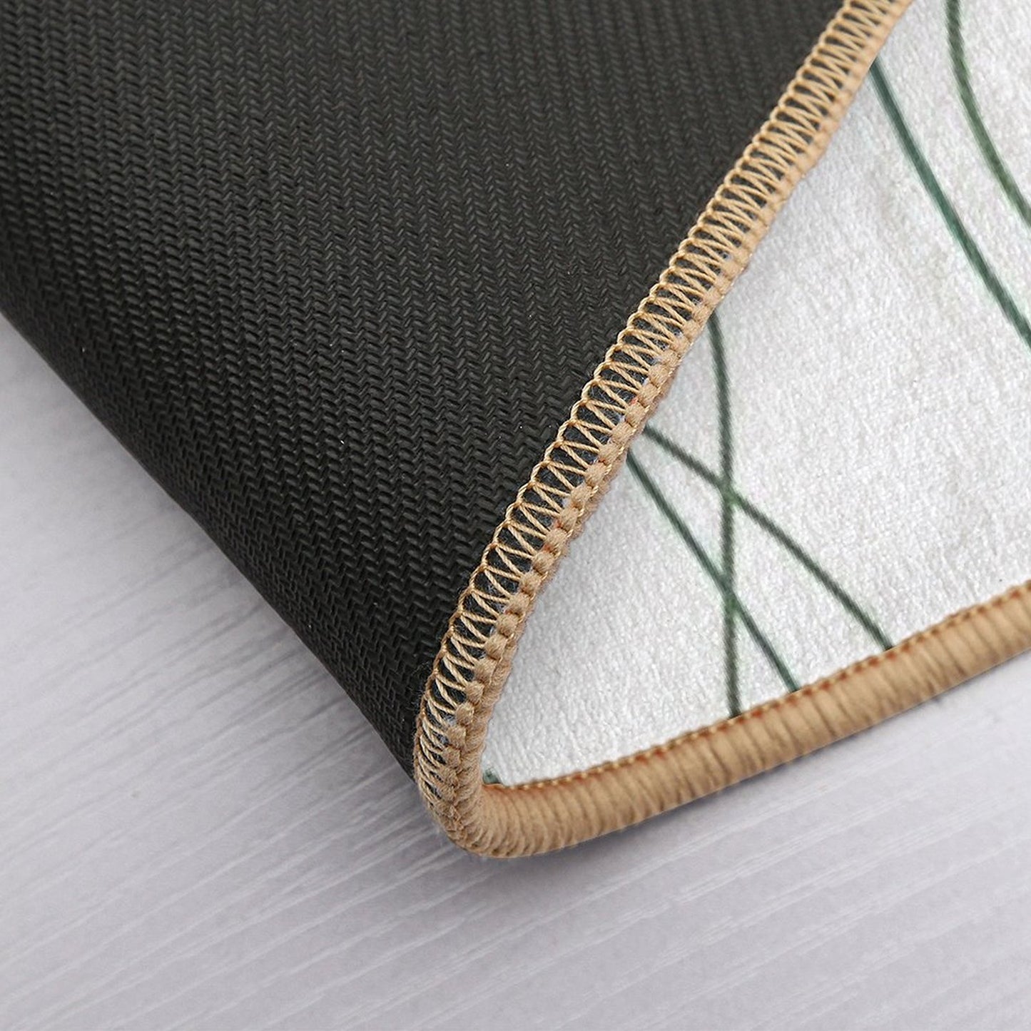Poppy Stems. Bath Mat
