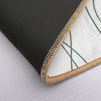Poppy Stems. Bath Mat