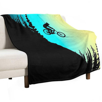 MTB Colors Throw Blanket